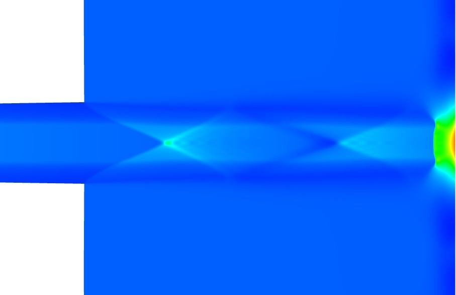 Additional cold spray simulation figure